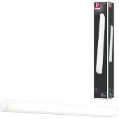 Paulmann LED Wandleuchte "Selection Bathroom LED Wandleuchte Arneb IP44 3000K 1000lm 230V 12,5 W", weiß, 1, H: 4cm, 1 Stk., Leuchten, LED Wandleuchte