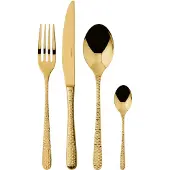 Sambonet Besteckset Venezia 24tlg. PVD Gold