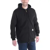 Carhartt Fleecejacke Zip Hooded Sweatshirt Schwarz Herren-XS