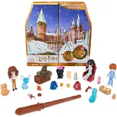Spin Master 6067358 (20142643) - Harry Potter - Wizarding World - Adventskalender, mit Mini-Zauberstab, 3 Spielfiguren und weiteren Überraschungen