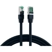 EFB Elektronik EFB MK6001.40B RJ45 Patchkabel Cat.6A S/FTP LSZH schwarz 40m MK600140B
