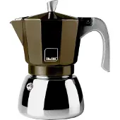 Ibili Elba, 0,6 l, Aluminium-Guss, Edelstahl, Braun, 13 cm