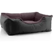 BedDog Hundebett Teddy, Hundesofa aus Cordura und Microfaser-Velours, waschbares
