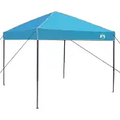 vidaXL Pavillon-Zelt 243 x 243 x 251 cm Blau Stoff