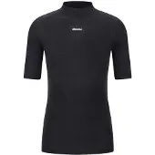 Santini - Lana Short-Sleeve Baselayer - Radunterhemd Gr XS schwarz