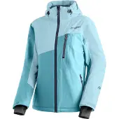 Maier Sports Skijacke "Glacierguard W", Damen, Gr. 38, blau (himmelblau), 100% Polyester, Jacken Skijacke, Damen Winterjacke wattiert u. wasserdicht