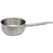 Elo 2431626 Stielkasserolle aus Edelstahl, 16 cm, Induktionskochtopf, für alle Herdarten, Edelstahl, 16 x 7 cm, Grau 4