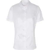 Eterna Damen Bluse Modern Classic 5008-00-H708 kurzarm Gr. 44 weiß