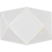 TRIO LED-Wandlampe Zandor in Weiß, Breite 18 cm