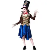 Atosa Crazy Hat Mädchenkostüm