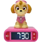 Ryhmä Hau Paw Patrol Stella 3D-Nachtlicht-Wecker mit Soundeffekten