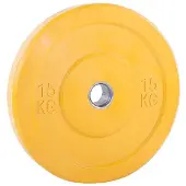Softee Stoßstangenscheibe 15kg Gelb 15 kg Gelb 15 kg