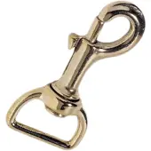 Kong Italy Bronze Squared Rotary Ring Connector Karabinerhaken