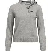 Object Schleifenverzierter Strickpullover