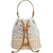 Pepe Jeans für Damen. PL031617 Tasche Ayla Sunrise gebrochenes Weiß (OSFA), Lässig, Baumwolle