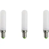 SPL E14 LED-Lampe Röhre 4W 300lm 3000K warmweiß 3 Stück