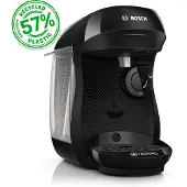 Bosch Tassimo Happy Kapselmaschine Pad-Kaffeemaschine mit One-Touch Bedienung 0,7 L 1400 W **B-Ware – geprüft** Schwarz