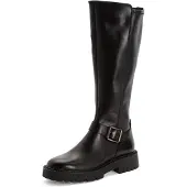 Tamaris Damen Stiefel Leder schwarz 40