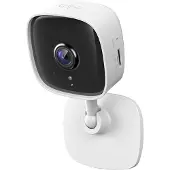 TP-LINK Heimsicherheits-WLAN-Kamera, IP-Sicherheitskamera, Drinnen, Kabellos, CE, IC, RCM, Tisch/Wand, Schwarz, Weiß