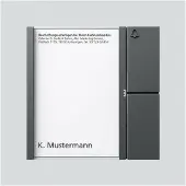Siedle SSS 200038753-00 Tasten-Modul 20003875300 TM 612-1 DG