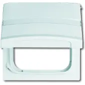 Busch-Jaeger Adapter Zentralplatte Text KD IP44 Alpin Weiß - 2CKA001710A1878
