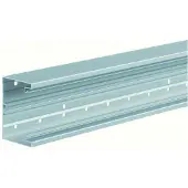 Hager BRA651001ELN Brüstungskanal-Unterteil frontrast BRA 68x100mm OT 80mm aus Alu natureloxiert - 2 Meter