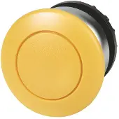 Eaton Power Quality Eaton 216712 Pilzdrucktaste, RMQ-Titan, Pilz, tastend, Pilz schwarz, schwarz, unbeschriftet, Frontring Titan M22-DP-S - 5 Stück