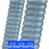 Flexa steinheimer SPR-PVC-AS Metall-Kabelschutzschlauch - 841355 [10 Meter]