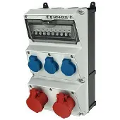 MENNEKES Elektrotechnik GmbH & Co. KG Steckdosen-Kombination AMAXX 930003 (930003)