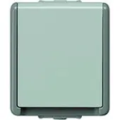 Siemens 5UB4723 DELTA fläche IP44 AP SCHUKO-Steckdose 2-fach senkrecht