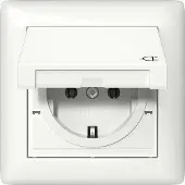 Gira 415703, Schuko, 1 Modul(e), Weiß, 250 V, 16 A, 29 mm