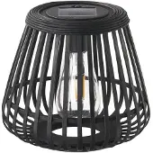 Pauleen LED-Solar-Tischlampe SUNSHINE GLIMMER, schwarz, IP44