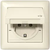 Gira Standard 55 IP44 Schuko Steckdose Mit Scharnierabdeckung - 415701