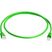 Telegärtner Patchkabel S/FTP, Cat.6A, LSOH, grün, 5 m