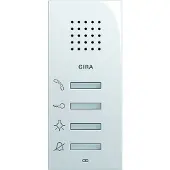 Gira Wohnungsstation AP System 55 Cremeweiß
