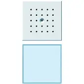 Gira Türstation 1-fach Farbe alu 126065 TX44 (WG UP)