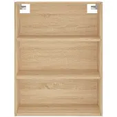 vidaXL Highboard Sonoma-Eiche 69,5x34x180 cm Holzwerkstoff