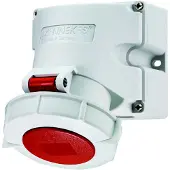 MENNEKES Elektrotechnik GmbH & Co. KG CEE-Wandsteckdose 32A 400V 5polig (9570)
