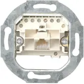 Gira 017900 - RJ-11 - Beige - Edelstahl