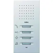 Gira Wohnungsstation 1250112 AP Fläche reinweiss (1250112)