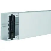 Hager FB6011007035 Leitungsführungskanal mit Geräte/Trennwandeinbauoption PVC FB 60x110mm lichtgrau - 2 Meter