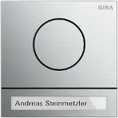 Gira Türstationsmod. System 106 Aluminium