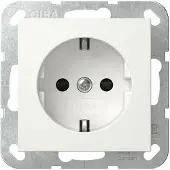 Gira SCHUKO-Steckdose SP SRK System 55 Reinweiß
