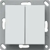 Gira 242203 Funk Wandsender Batterielos 2fach System 55 Reinweiß