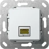 Gira 4847612, RJ-45, Weiß