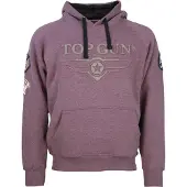 TOP GUN Kapuzensweatshirt "Kapuzenpullover Simulator TG20191025", Herren, Gr. 3XL, rot (bordeaux), Obermaterial: 50% Baumwolle CO. 50% Polyester COOLMAX PES(Coolmax)., Pullover Kapuzensweatshirt