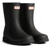 Hunter Gummistiefel Downpour Insulated Short Wellington Unisex Black-Schuhgröße 46