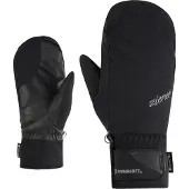 Ziener Fäustlinge "KLENNY-Z GTX PR MITTEN", Damen, Gr. 7.5, schwarz, Materialmix, Handschuhe Fäustlinge