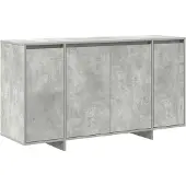 vidaXL Sideboard Beton Grau 135 x 41 x 75 cm Holzwerkstoff