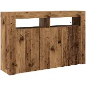 vidaXL Sideboard Altholz 116 x 30 x 75 cm Holzwerkstoff